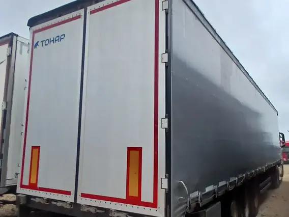 Тентованный полуприцеп Тонар 9888 2024 года б/у фото 4