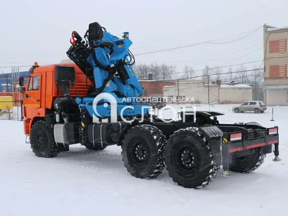 Тягач с КМУ Камаз 43118 2025 года новый фото 12