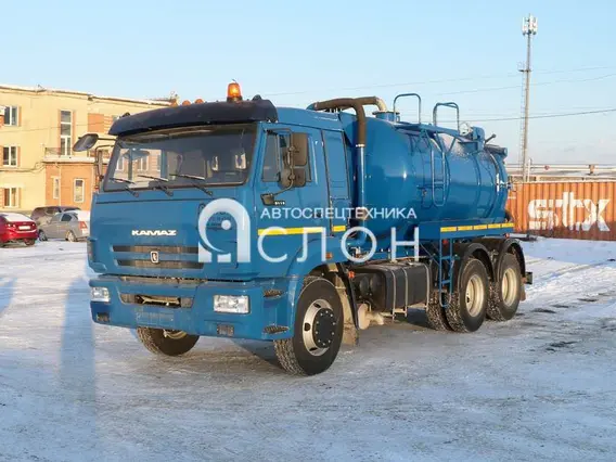 Вакуумная автоцистерна Камаз 65115 2025 года новый фото 12