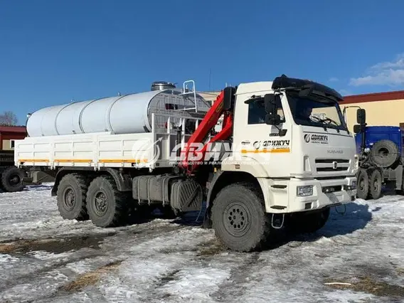 Пищевая автоцистерна АЦПТ Камаз 43118  б/у