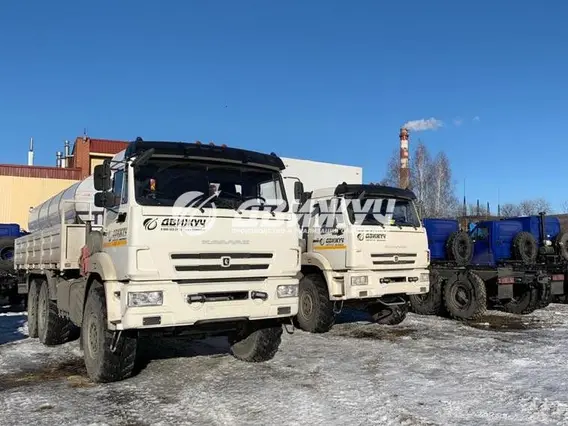 Пищевая автоцистерна АЦПТ Камаз 43118  б/у фото 6