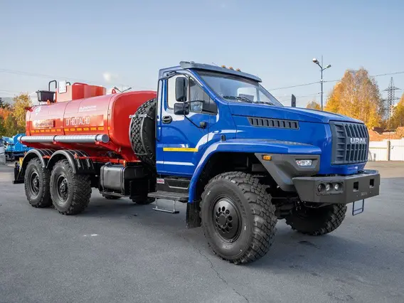 Автотопливозаправщик Топливозаправщик АТЗ-10Б УСТ 5453 Урал NEXT 4320-6951-72 доработка под ДОПОГ 2025 года новый фото 5