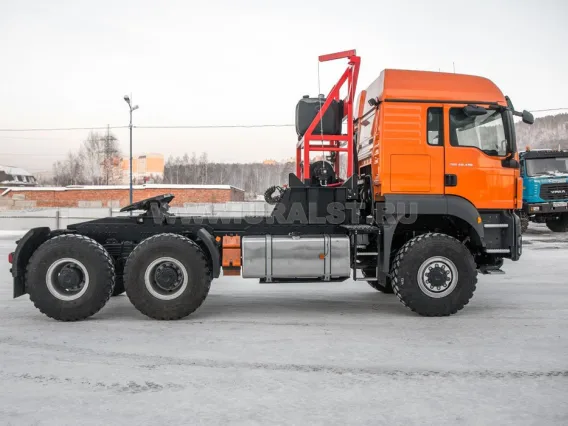 Тягач с КМУ MAN TGS 2021 года новый фото 4