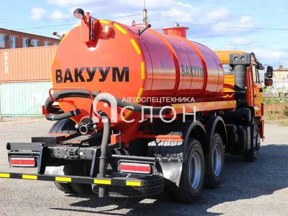 Вакуумная автоцистерна Камаз 65115 2025 года новый фото 13