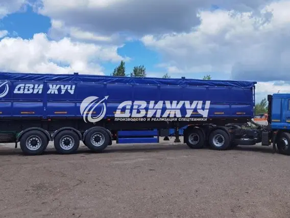 Полуприцеп зерновоз (самосвальный полуприцеп для перевозки сыпучих грузов)  б/у фото 6