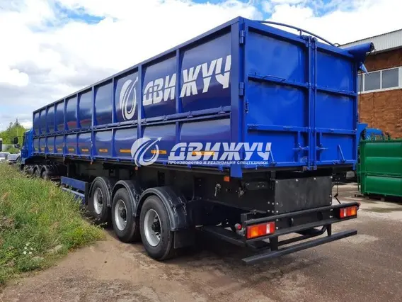 Полуприцеп зерновоз (самосвальный полуприцеп для перевозки сыпучих грузов)  б/у фото 7