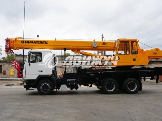 Автокран МАЗ 6312 б/у