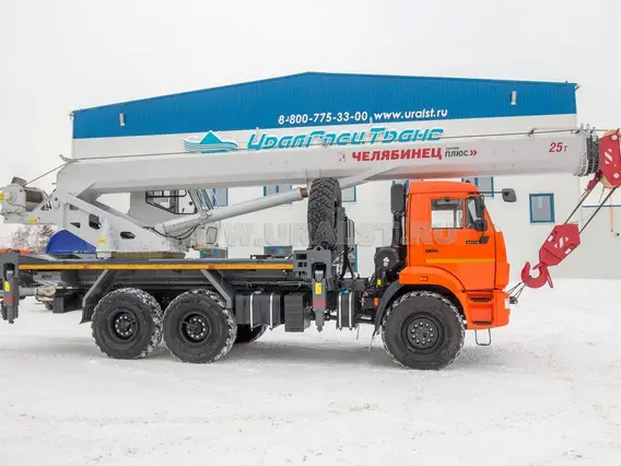 Автокран Камаз 43118 Челябинец КС-55732-25-31 2025 года новый