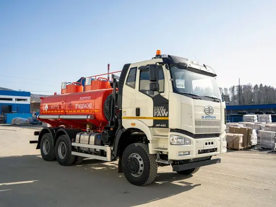 Автотопливозаправщик FAW АТЗ 11-2Б УСТ 5453 FAW 3250 2025 года новый фото 6