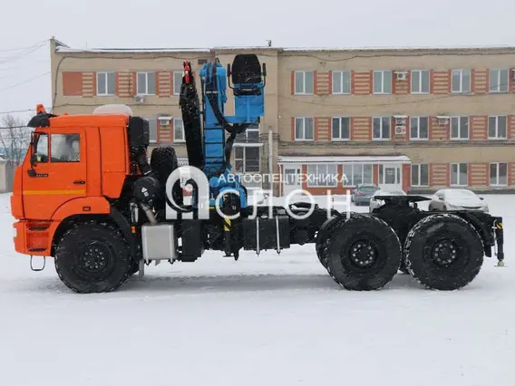 Тягач с КМУ Камаз 43118 2025 года новый фото 14