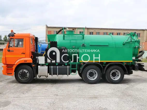 Вакуумная автоцистерна Камаз 65115 2025 года новый фото 14