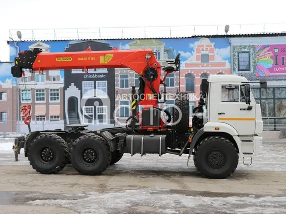 Тягач с КМУ Камаз 43118 2026 года новый фото 2