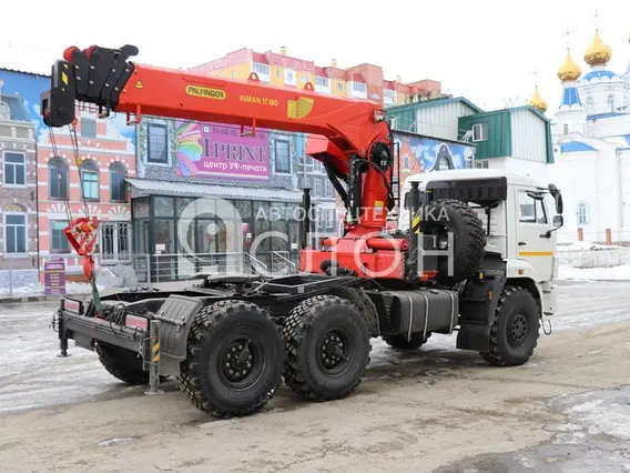 Тягач с КМУ Камаз 43118 2026 года новый фото 5