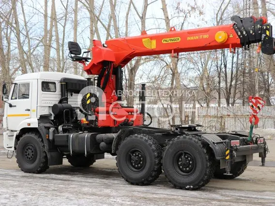 Тягач с КМУ Камаз 43118 2026 года новый фото 6