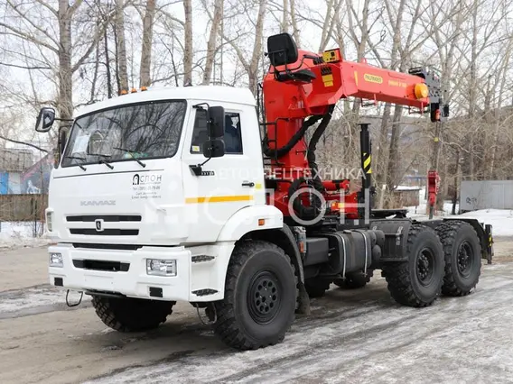 Тягач с КМУ Камаз 43118 2026 года новый фото 10