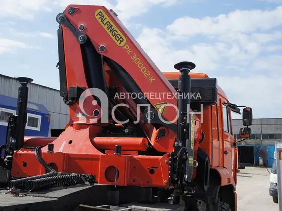 Тягач с КМУ Камаз 65222 2026 года новый фото 8