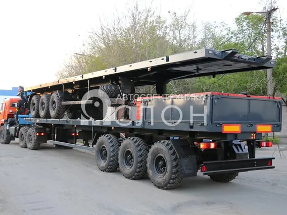 Тягач с КМУ Камаз 5350 2026 года новый фото 13
