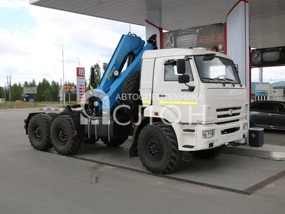 Тягач с КМУ Камаз 5350 2026 года новый фото 14