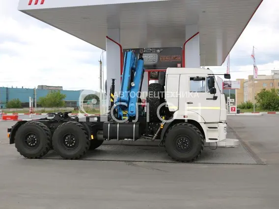 Тягач с КМУ Камаз 5350 2026 года новый фото 15