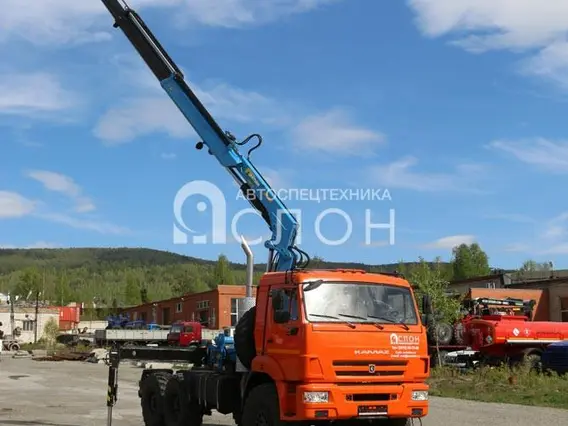 Тягач с КМУ Камаз 5350 2026 года новый фото 2