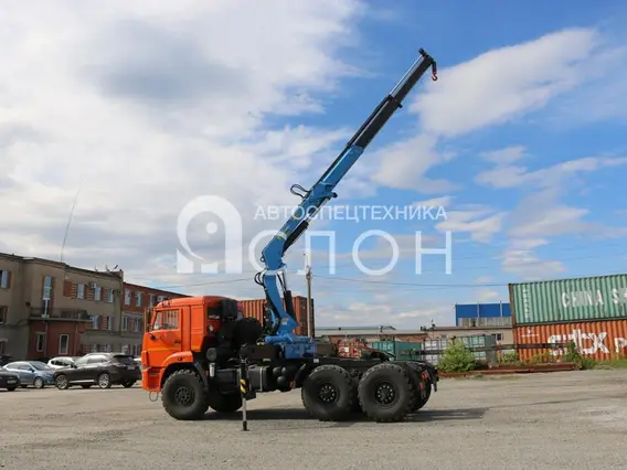Тягач с КМУ Камаз 5350 2026 года новый фото 4