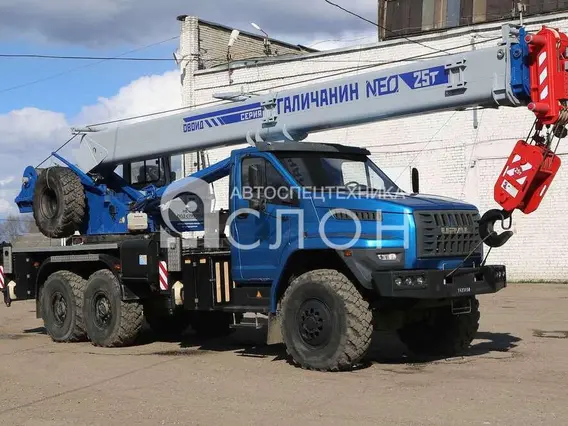 Автокран Урал 4320 NEXT 2026 года новый фото 6