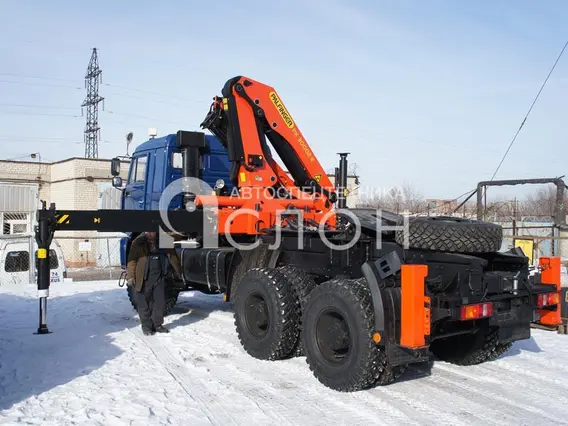 Тягач с КМУ Камаз 65225 2026 года новый фото 2