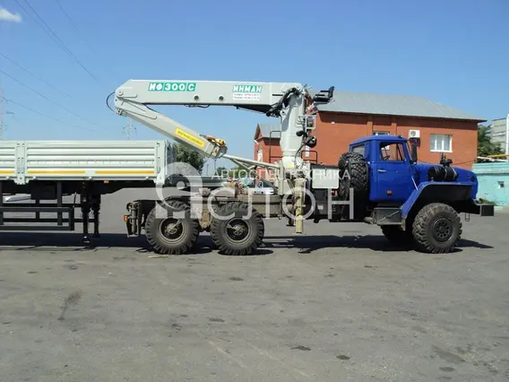 Тягач с КМУ Урал 4320 2026 года новый