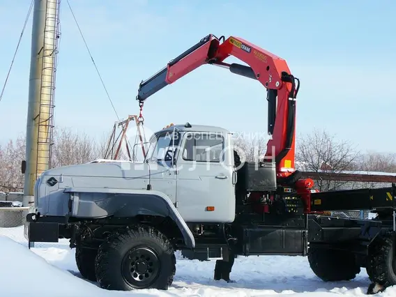 Тягач с КМУ Урал 4320 2026 года новый фото 2