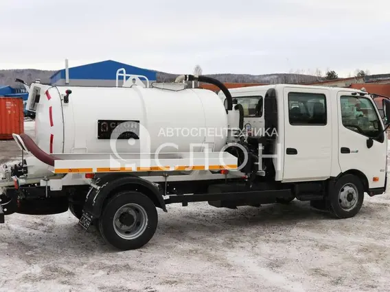 Вакуумная автоцистерна HINO 300 2026 года новый фото 8
