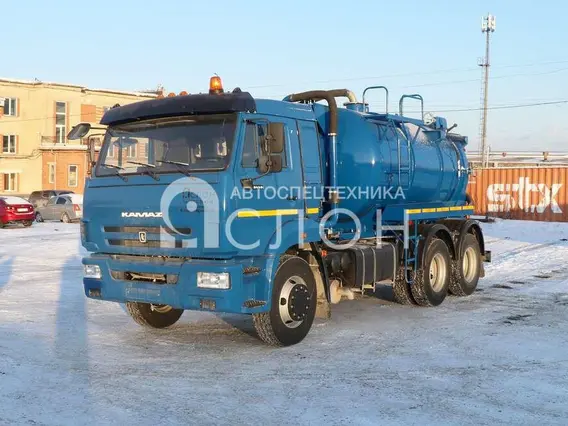 Вакуумная автоцистерна Камаз 65115 2026 года новый фото 12