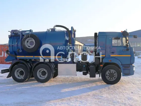 Вакуумная автоцистерна Камаз 65115 2026 года новый фото 2