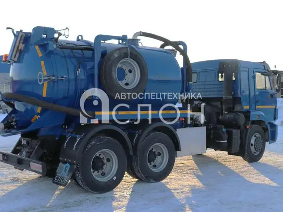 Вакуумная автоцистерна Камаз 65115 2026 года новый фото 4