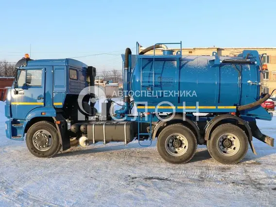 Вакуумная автоцистерна Камаз 65115 2026 года новый фото 7