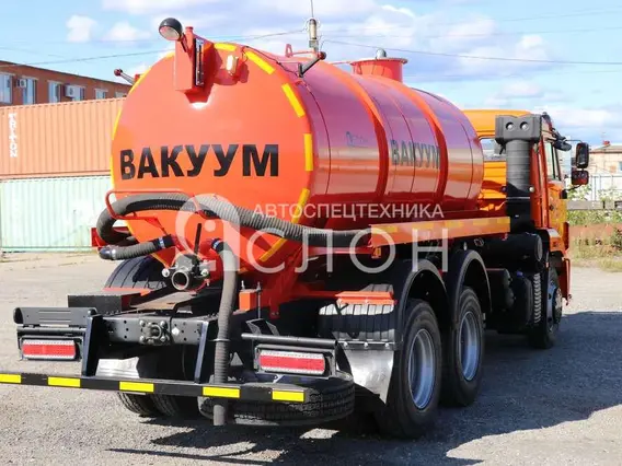 Вакуумная автоцистерна Камаз 65115 2026 года новый фото 13