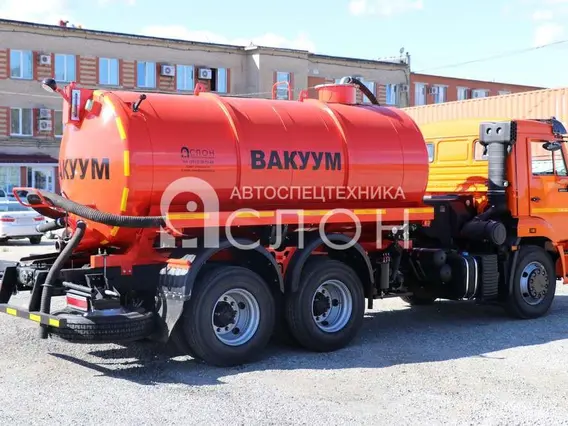 Вакуумная автоцистерна Камаз 65115 2026 года новый фото 15