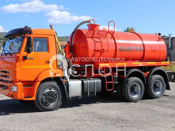 Вакуумная автоцистерна Камаз 65115 2026 года новый фото 2