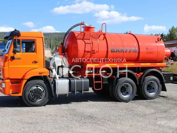Вакуумная автоцистерна Камаз 65115 2026 года новый фото 3