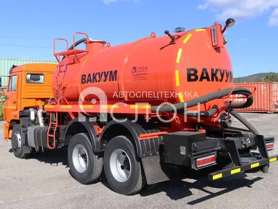 Вакуумная автоцистерна Камаз 65115 2026 года новый фото 9