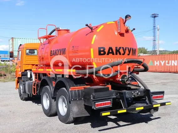 Вакуумная автоцистерна Камаз 65115 2026 года новый фото 10