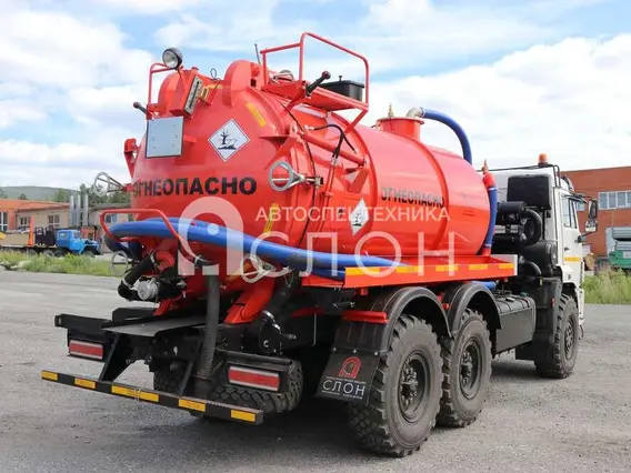 Вакуумная автоцистерна Камаз 43118 2026 года новый фото 18