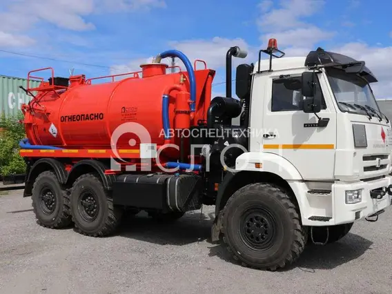 Вакуумная автоцистерна Камаз 43118 2026 года новый фото 2