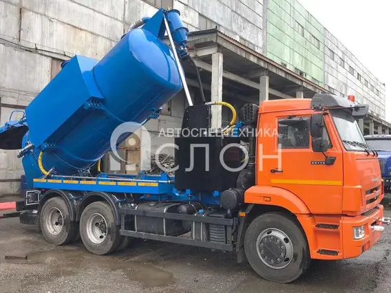 Вакуумная автоцистерна Камаз 65115 2026 года новый