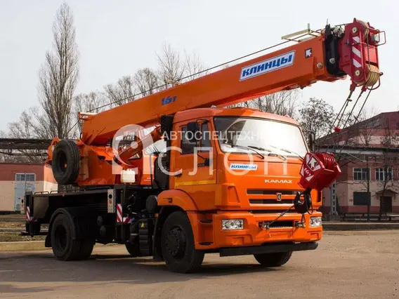 Автокран Камаз 43253 2026 года новый фото 2