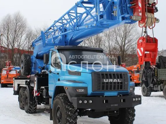Автокран Урал 4320 NEXT 2026 года новый фото 4
