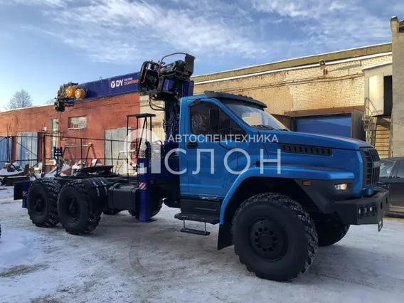 Тягач с КМУ Урал 4320 NEXT 2026 года новый фото 2