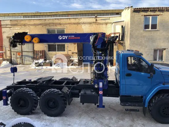 Тягач с КМУ Урал 4320 NEXT 2026 года новый фото 4