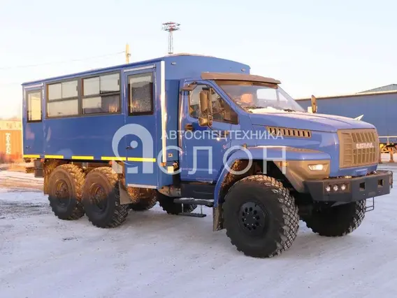 Вахтовый автобус Урал NEXT 3255 2026 года новый фото 2