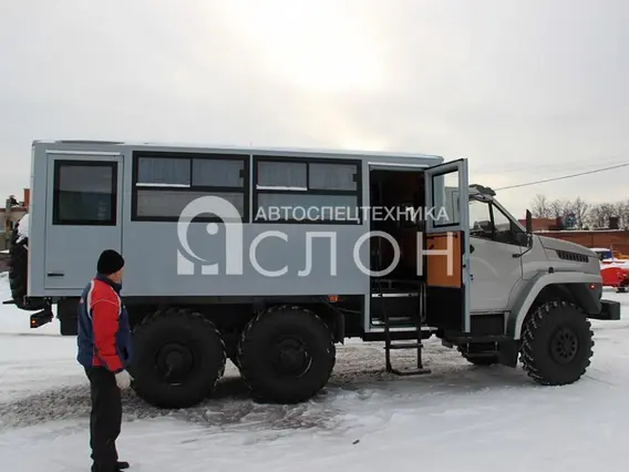 Вахтовый автобус Урал NEXT 3255 2026 года новый фото 4