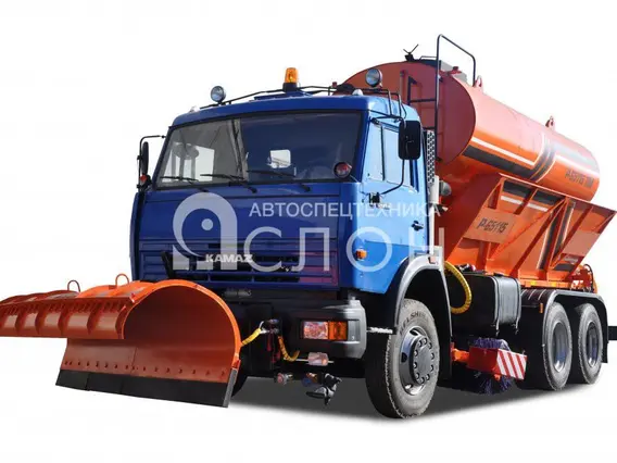 Дорожно-уборочный автомобиль Камаз 65115 2026 года новый фото 2